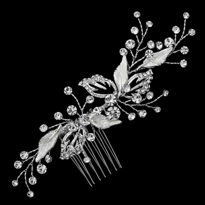 Delicate Cz Hair Comb